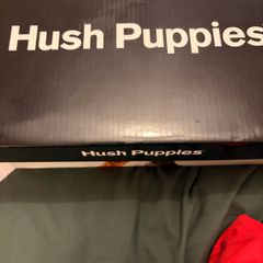 Brown leather Hush Puppies size 7