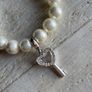Italian Luxury Brand Ti Sento Pearl Bracelet Image 5