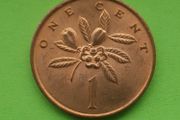 Jamaica 1970 year coin.