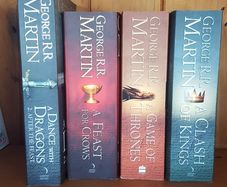 Game of Thrones books x4 - A song of Fire and Ice