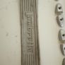lambretta LD floorboard rubber mats, cap ends Image 4