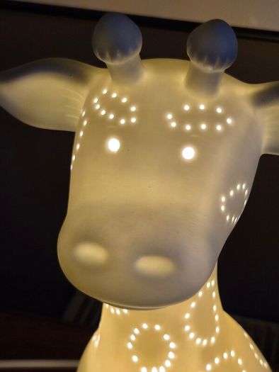 belleek pottery night light