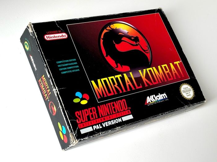 SNES Mortal Kombat - Boxed