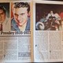 Large 1977 Elvis Presley Time Capsule: Magazine + Unused  Poster Image 6