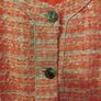 Tweed peach jacket Image 2
