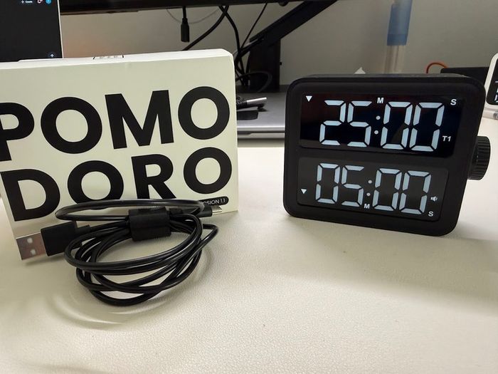 Pomodoro timer, dual timer