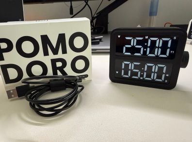 Pomodoro timer, dual timer