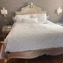 Superking French style bed  plus  bedside cabinets plus silk curtains Image 3