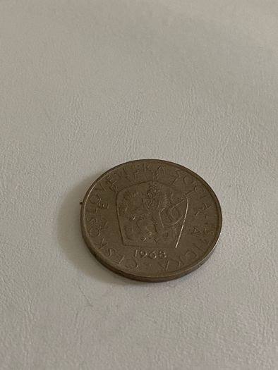 1968 Czechoslovakian 5 korun