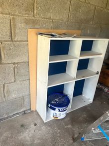 book case   Or white Cube Storage Shelf