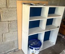 book case   Or white Cube Storage Shelf