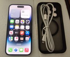 Apple iPhone 14 Pro 128GB Space Black Unlocked  80% BH