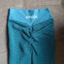 Teal Honeycomb Ruched bum leggings, size 10 Image 2