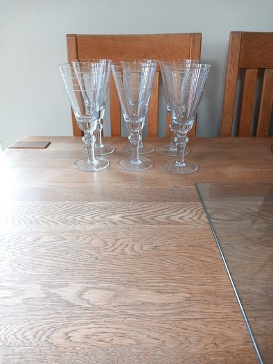 Newbridge White Wine Glasses  x  6