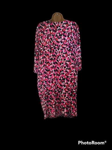 Marks and Spencers  Slinky dress knee length size 22 spring summer holidays occasions outfit Postage included