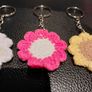 Crochet Flower Key Rings 5 Euro Each Image 4