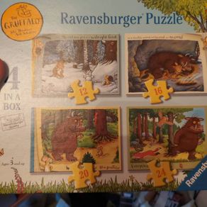 Gruffilo and Paddington jigsaw puzzle
