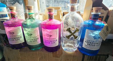empty bottles
