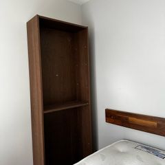 tall bookshelf with 6 adjustable shelves