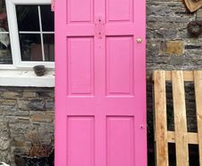 Solid Teak Entrance Door