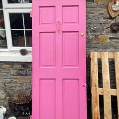 Solid Teak Entrance Door