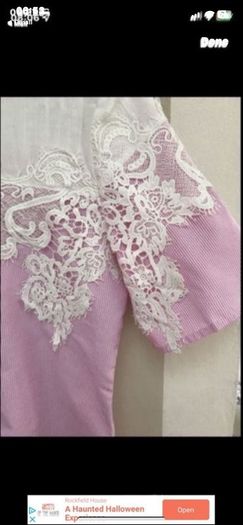 top pretty top with contrast size 8 cotton