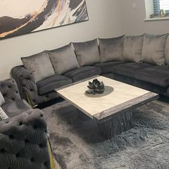 Sofa as NEW + pillows