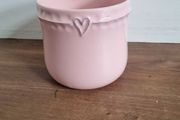 Pink plant pot