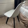 Dining room diner living space chair grey leather ez living Harvey Norman's jysk Image 2