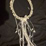communion white with ivory roses crown/ headpiece Image 3