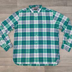 Tommy Hilfiger Button Down Check Shirt Mens XL