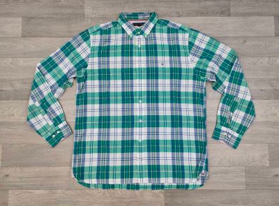 Tommy Hilfiger Button Down Check Shirt Mens XL