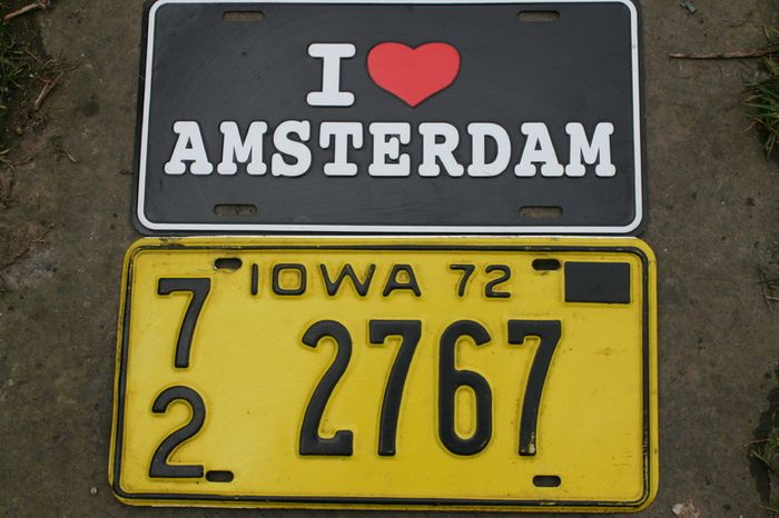 License Plates 25 each