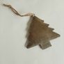 2026 Hammered metal tree decoration Image 3