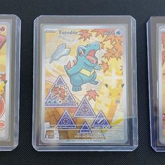 Pokemon First Partner Series 2 Chikorita Cyndaquil Totodile NM