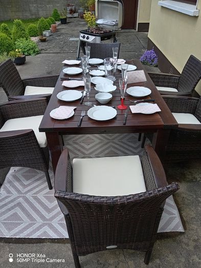 BBQ and Table Chairs