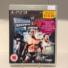 Smack Down Vs Raw 2011 Ps3