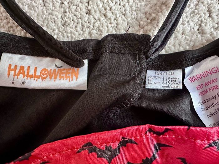 Perfect Condition Girls Halloween Costume with Hairband Size 8-10