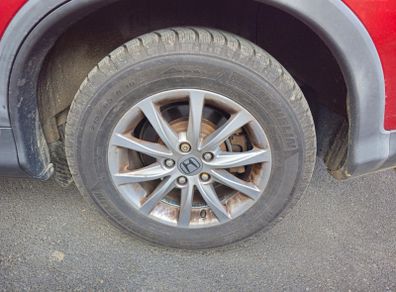 HONDA wheels with new tyres