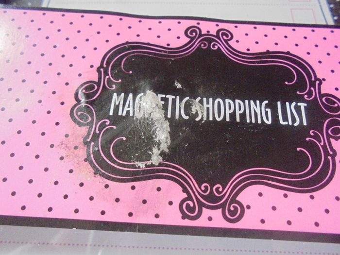 Magnetic Shopping List Set for Sale