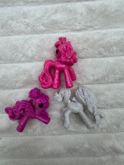Set of 3 Lalaloopsy Ponies Mini Carousel Used Please see pictures