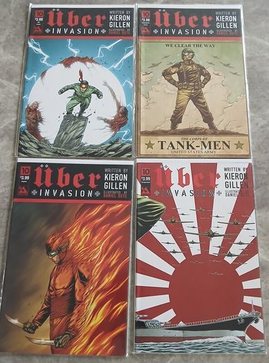 UBER Avatar Press Comics variants sets 10, 11, 12