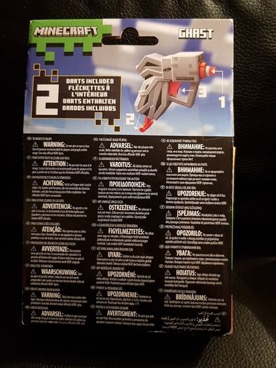NERF Minecraft Ghast Blaster Brand New
