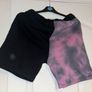 BooHoo Man 2 Piece Twin Set Purple and Black Top and Shorts Image 4