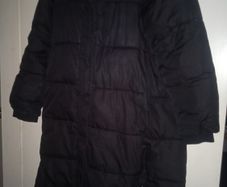 womens long puffer jacket