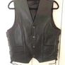 Brand New leather unisex Biker jacket. Image 3