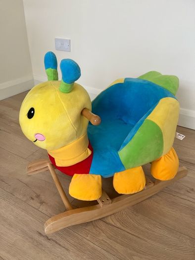 Wooden Baby Rocking Caterpillar