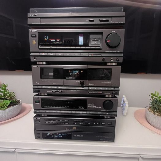 Sony Hi End Liberty Series  Sony LBT-D505 full Separate Stack from Japan like new from 1991 collectors System Pristine working like new