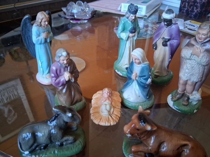 ceramic nativity set
