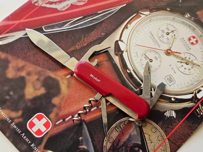 Vintage Wenger Commander Discontinued 85mm Swiss Army Knife Collectable